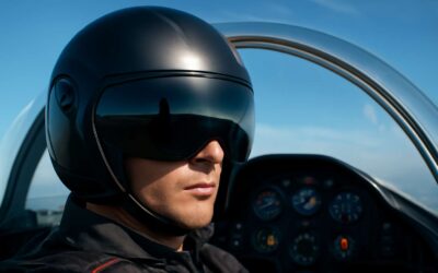 Boost safety and style with gliders helmet visor for soaring adventures