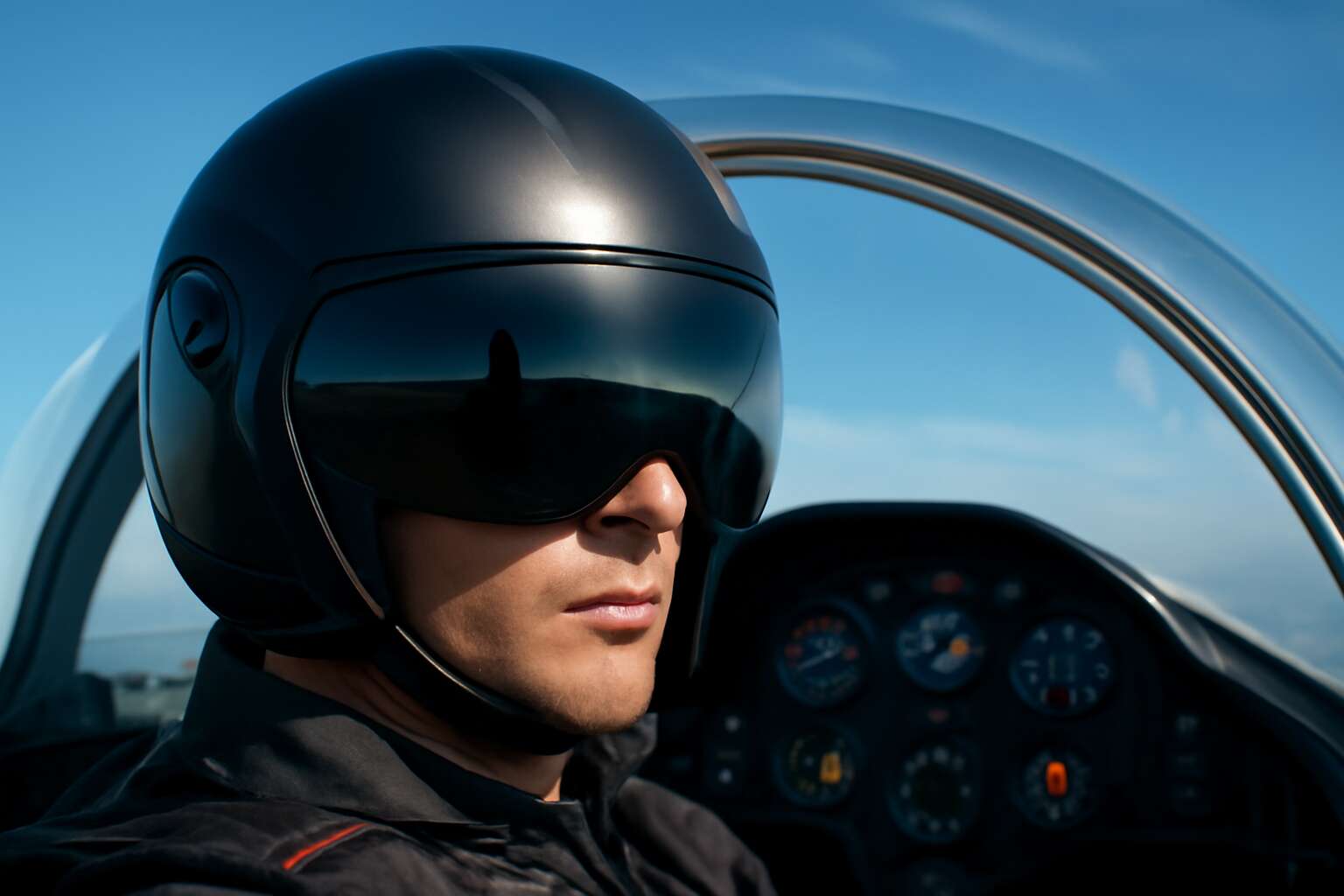 gliders helmet visor