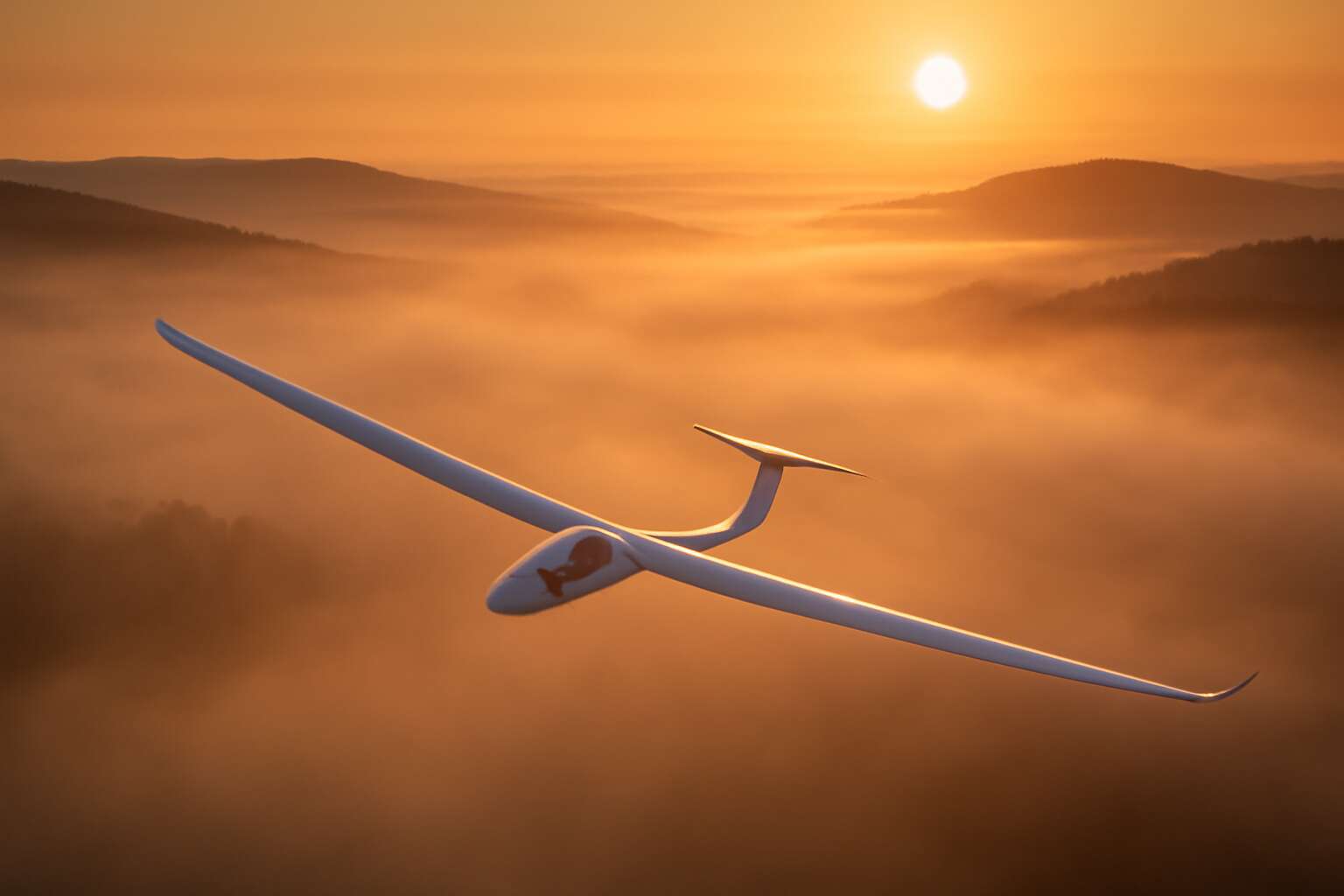 glider enshrouded