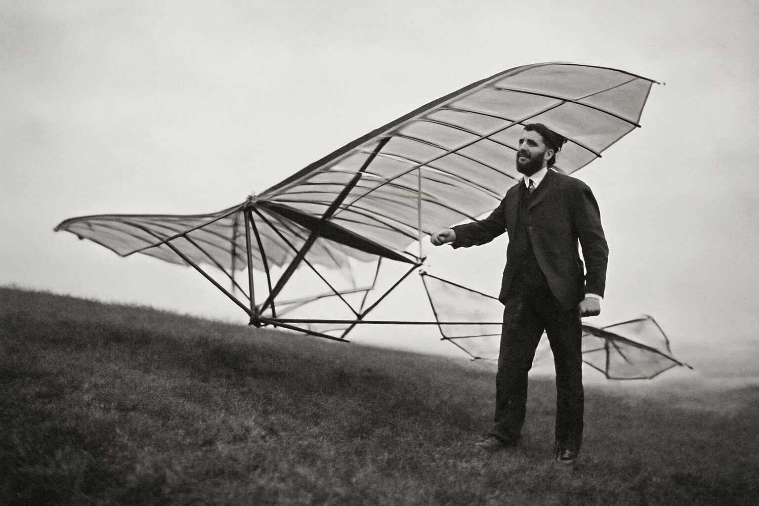 when glider was invented